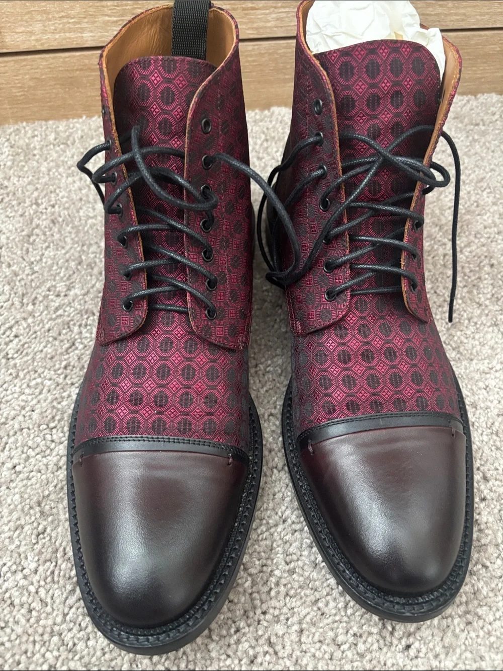 Taft Jack Boot in Merlot